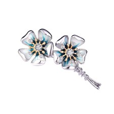  Elegante semplice spilla a