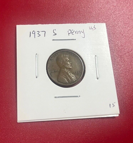 Moneta penny del 1937 - s,