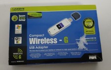 Linksys Adattatore USB Compact Wireless-G provato scatola aperta