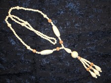collana lavalier vintage con