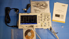 OWON Oscilloscopio Memoria LCD SDS1102, 2 Canali, 100 MHz, USB, Pellicola Protettiva! nuovo