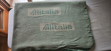ALITALIA AIRLINES Vintage Blanket coperta Lanerossi