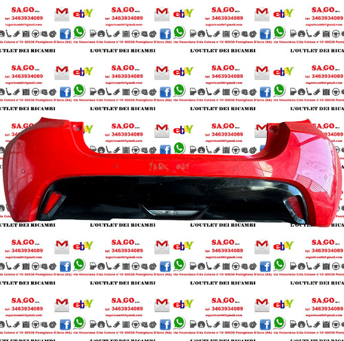 Paraurti posteriore toyota - paraurti,