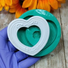 Stampo Cornice Cuore 6cm in
