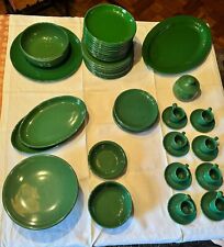 Piatti  e Accessori ceramica Cerasarda colore Verde 30 Pezzi