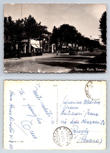 Udine viale venezia - viale, cartolina