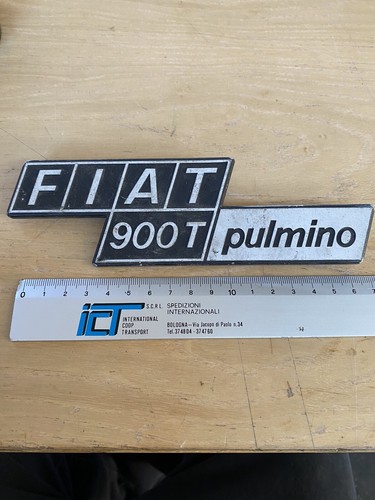 Fiat 900t pulmino - fiat, sigla