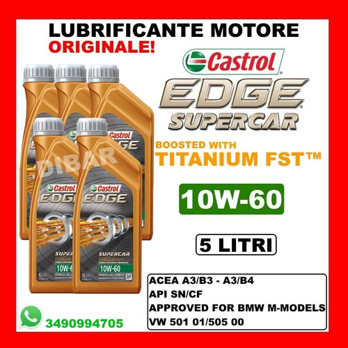 Olio castrol edge - olio,