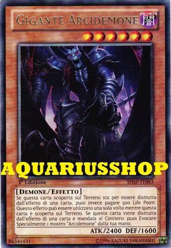 Gigante arcidemone - yu-gi-oh!,