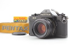 [N come nuovo] Pentax K2 nero reflex pellicola 35 mm corpo fotocamera SMC 55 mm f/1,8 obiettivo GIAPPONE
