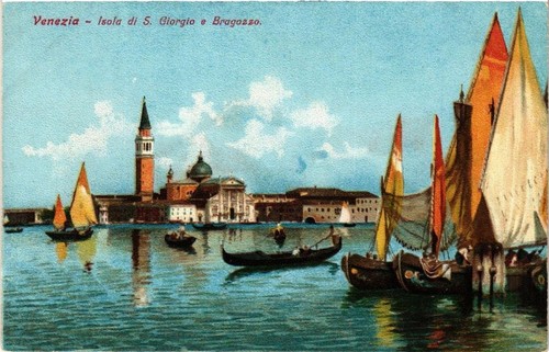 Cpa venezia isola s - isola,