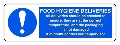 Consegne per igiene alimentare