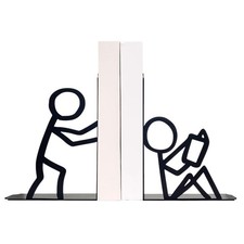 1 paio di fermalibri, statuina