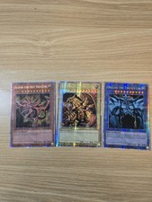 YUGIOH! Egyptian God Cards SET