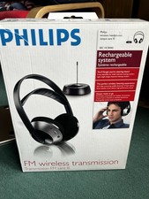 PHILIPS Cuffie Hi-Fi wireless SBCHC8430/00 SENZA FILO PER TV SMART  AUDIO E PC