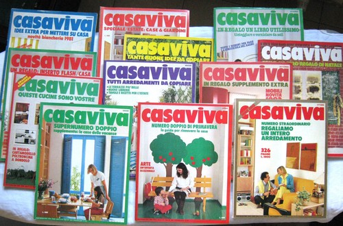 Rivista casaviva 1981 - 1981, annata