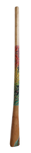 Didgeridoo legno decorato - didgeridoo,