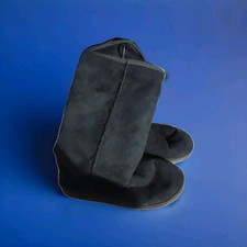 Stivali Caldi  Scarpe Donna Stile Ugg N38 Cowgirl Pellicia Grunge Rock Nuovo