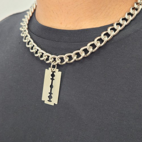 Collana rasoio lama piena - lama,