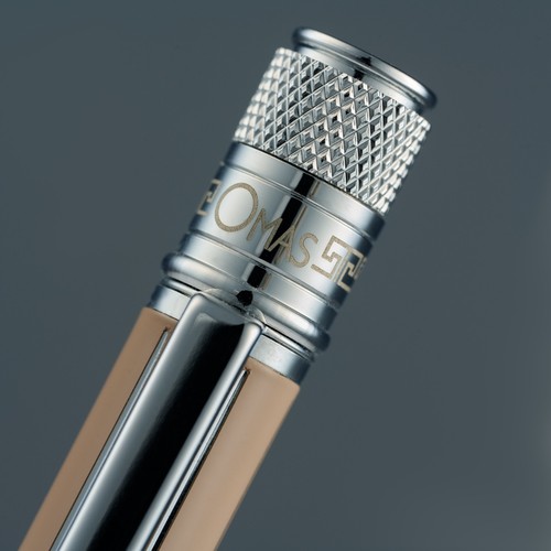 Omas portofino mocca chrome - portofino,