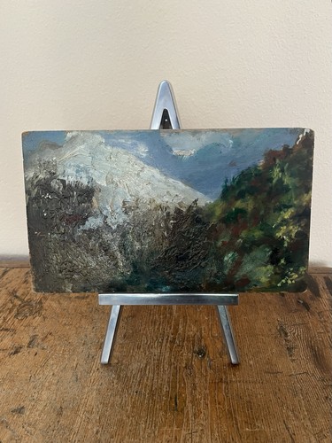 Dipinto raffigurante paesaggio - raffigurante,