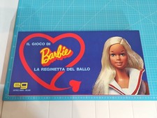 Barbie La Reginetta Del Ballo Gioco Da Tavolo In Scatola Di Società Vintage Eg
