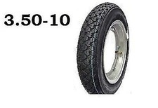 NUOVO KIT 3 RUOTE COMPLETE GOMME CAMERE CERCHI 3 50 10 PIAGGIO VESPA