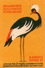 🦩 Kaunas Zoo Art Poster
