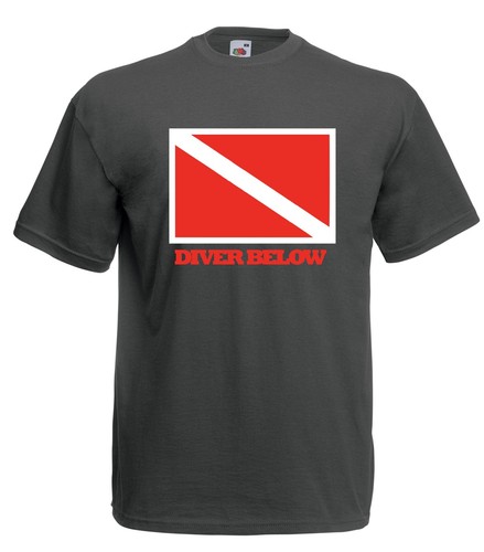 J1266 flag sub diver - flag,