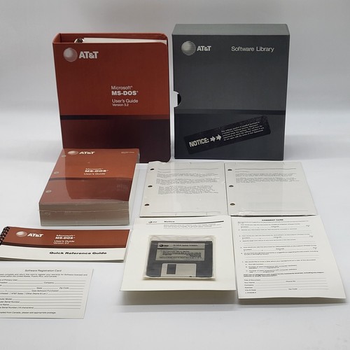 Microsoft dos v3 - v3.2, set