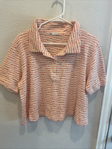 Blusa zara donna crop top - blusa,