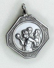 Medaglia argento aosta - medaglia,