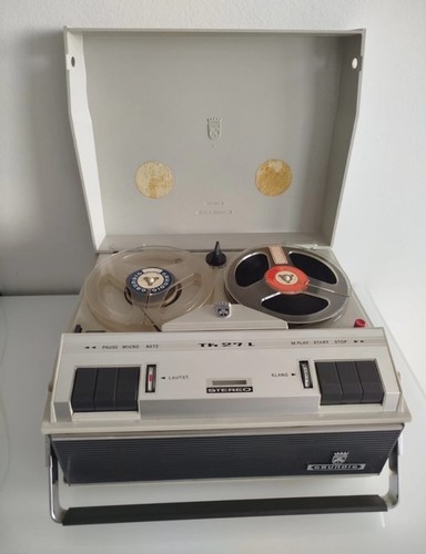 Registratore nastro grundig - a,