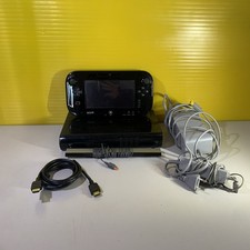 NINTENDO WII-U CONSOLE NERA