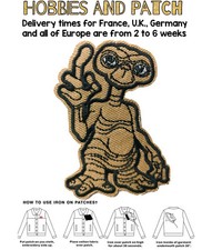 patch E.T. extraterrestre ET Spielberg fantascienza telefono casa toppa termoade