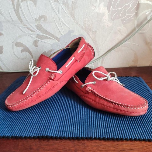 Mocassini uomo sebago rosso - mocassini,