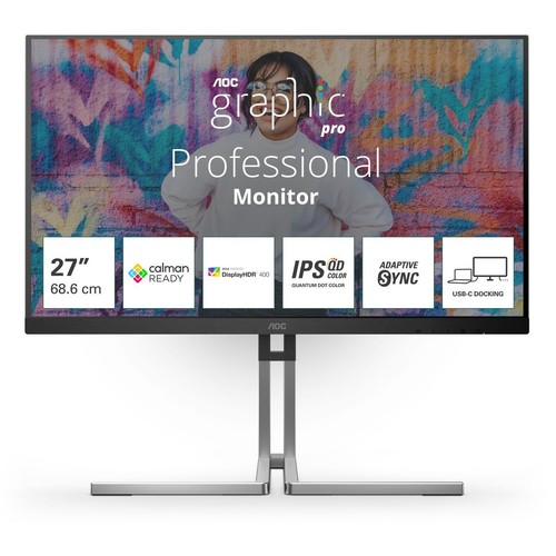 Aoc monitor 27ips - 27ips, qhd