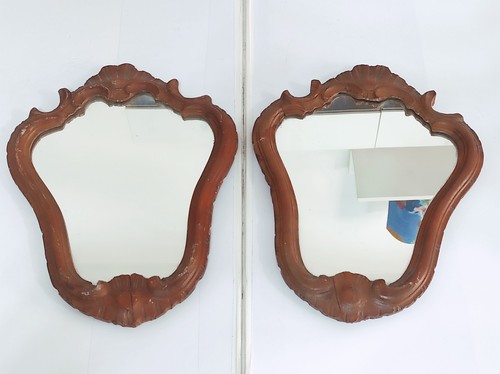 Coppia specchi antichi - di, con