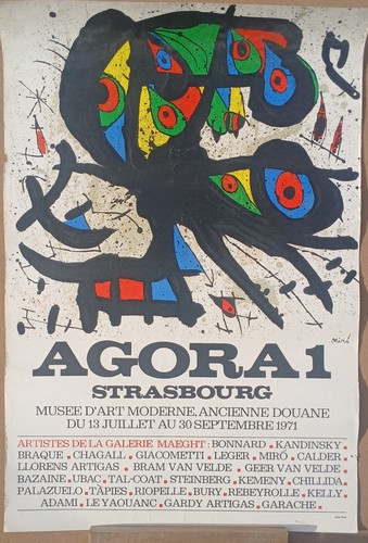 Poster originale joan miro - originale,