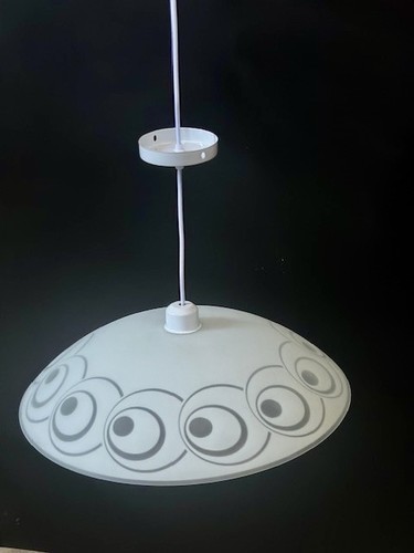 Lampadario neoclassico vetro - lampadario,