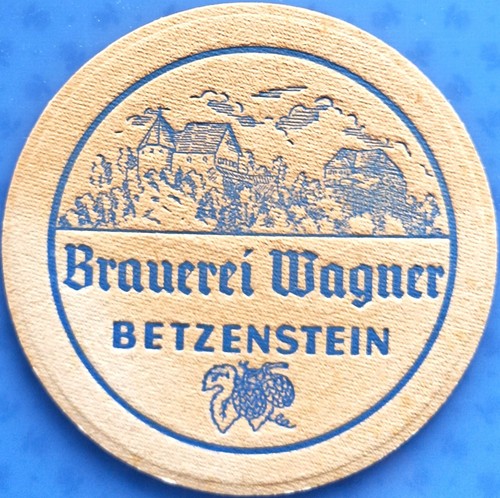 Vecchio sottobicchiere birra