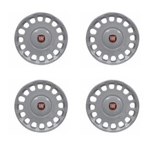 FIAT MULTIPLA 2007/2010 - SET 4 PZ. COPPA RUOTA COPRICERCHI BORCHIA 15" CON LOGO