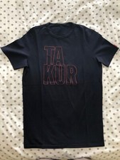 T-shirt originale TAKESHY KUROSAWA, blu, nuova 