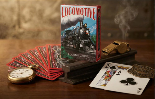 Carte gioco locomotiva - carte,