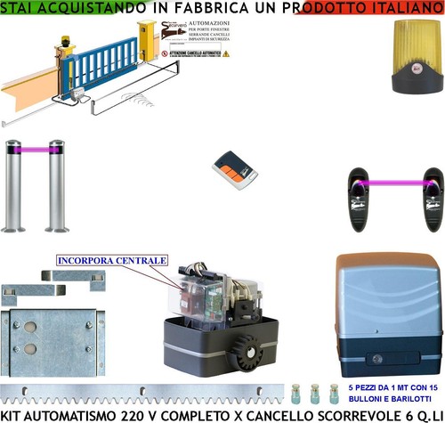 Cancello scorrevole q - cancello,