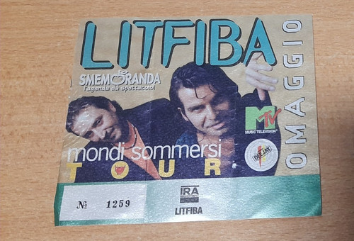 Litfiba mondi sommersi tour - sommersi,