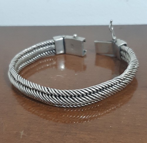 Bracciale argento 925 uomo - argento,