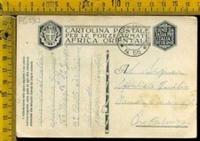 Guerra d' Africa Franchigia Posta Militare 55 x Rende Cosenza pg 182
