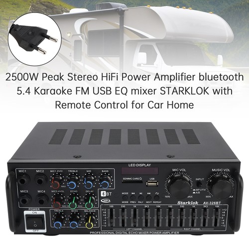 Bluetooth hifi 2500w peak - 2500w,