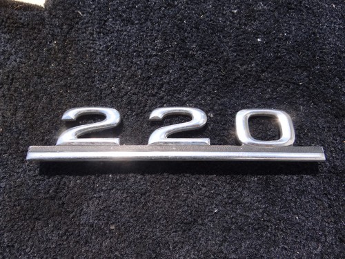 Targa 220 mercedes benz - mercedes-benz, 220/8